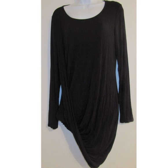 ๐๏ธ KUT from the Kloth Jerrica Black Tee Shirt Top - Picture 3 of 7